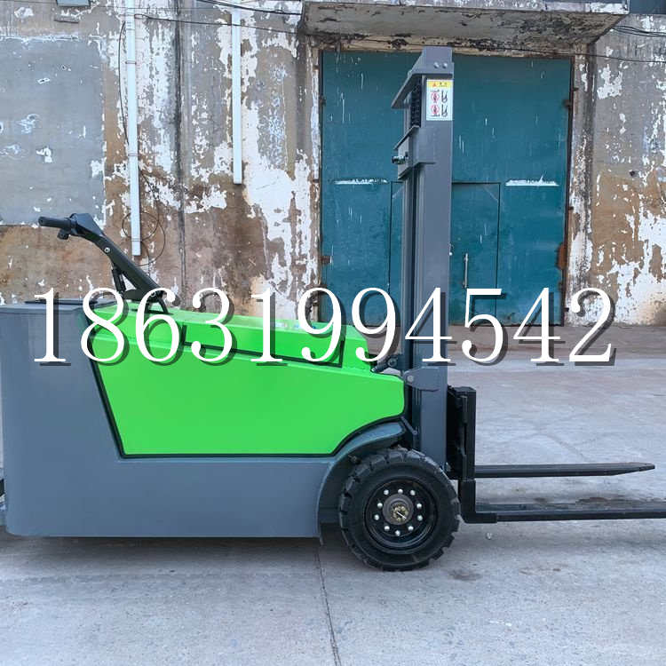 沾化区小型电动叉车1吨2吨步行站驾式电瓶堆高充电装卸车液压升降车铲车